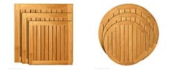 JMC Furniture Wood Table Tops